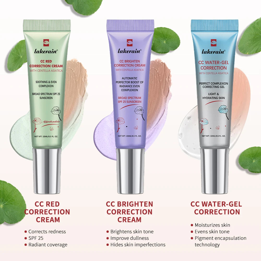 CC Cream Centella High Coverage Foundation Foundation Cream for Face Base Makeup Color Changing Liquid Foundation Korean Makeup Zpaxo
