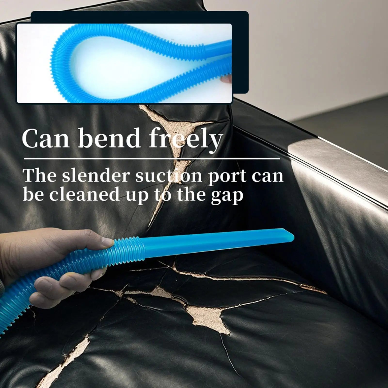 Vacuum Cleaner Vent Cleaning Pipe Portable Lint Remover Tool Flexible