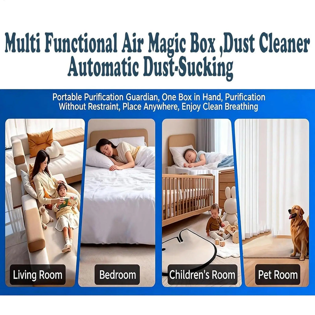 Natural Air Purifying Dust Collector Box Plant Formula Home Bedroom