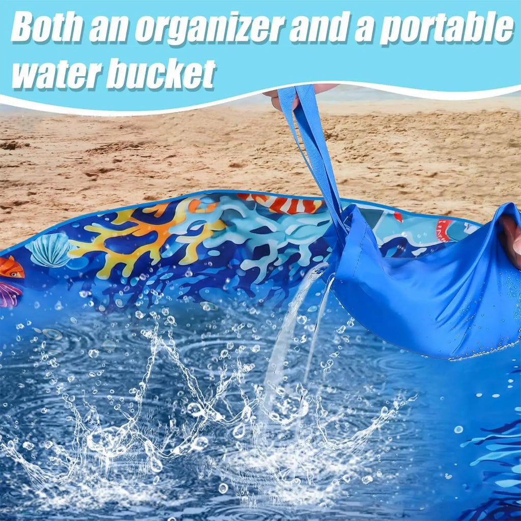 Beach Pool Kids Baby Paddling Toys Carrying Bag Sandproof Water Play Zpaxo