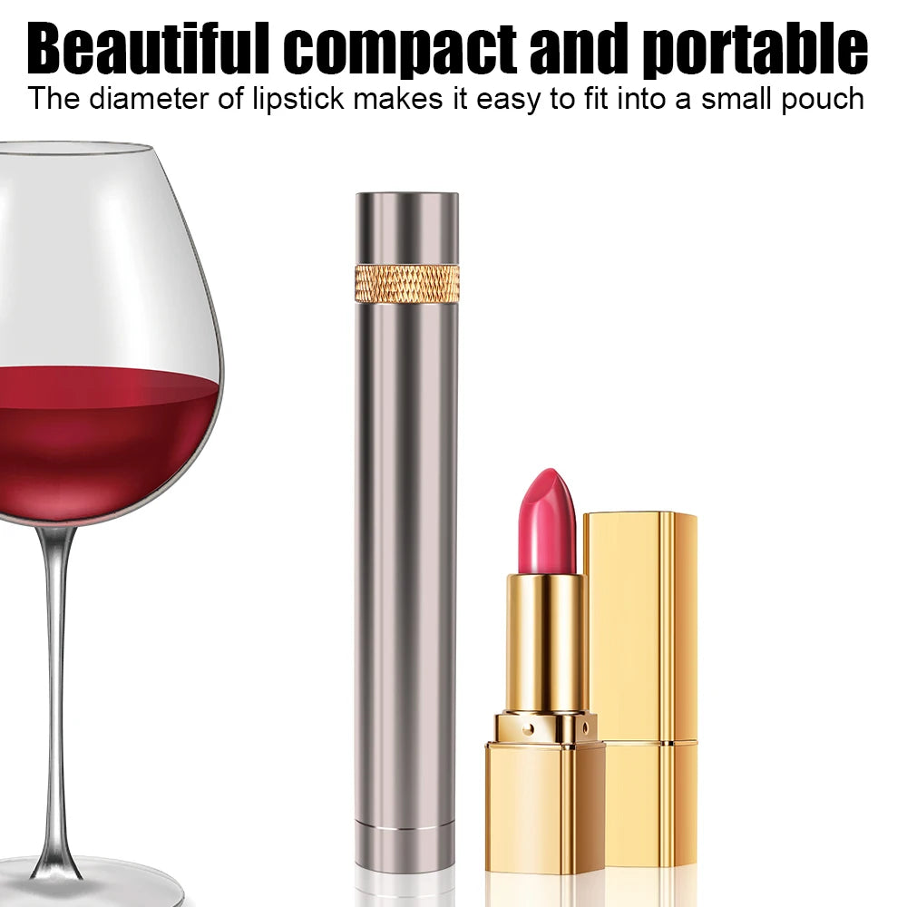 For Home Restaurant Party Wine Opener Corkscrew Opener Tools Wine Lovers Portable Needle Type Pneumatic Bottle Opener Zpaxo