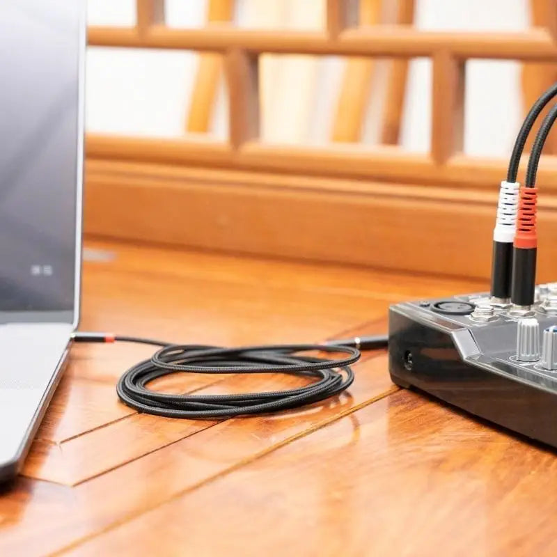 652F Durability Double Male Connector Cord Splitter Cable Zpaxo