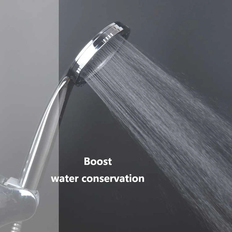 Large Flow Showerhead Silvery End High-quality High-pressure