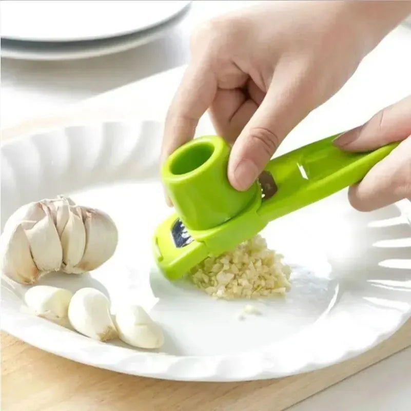 Mini Manual Garlic Press & Grinder – Eco-Friendly Kitchen Tool Garlic Press Zpaxo