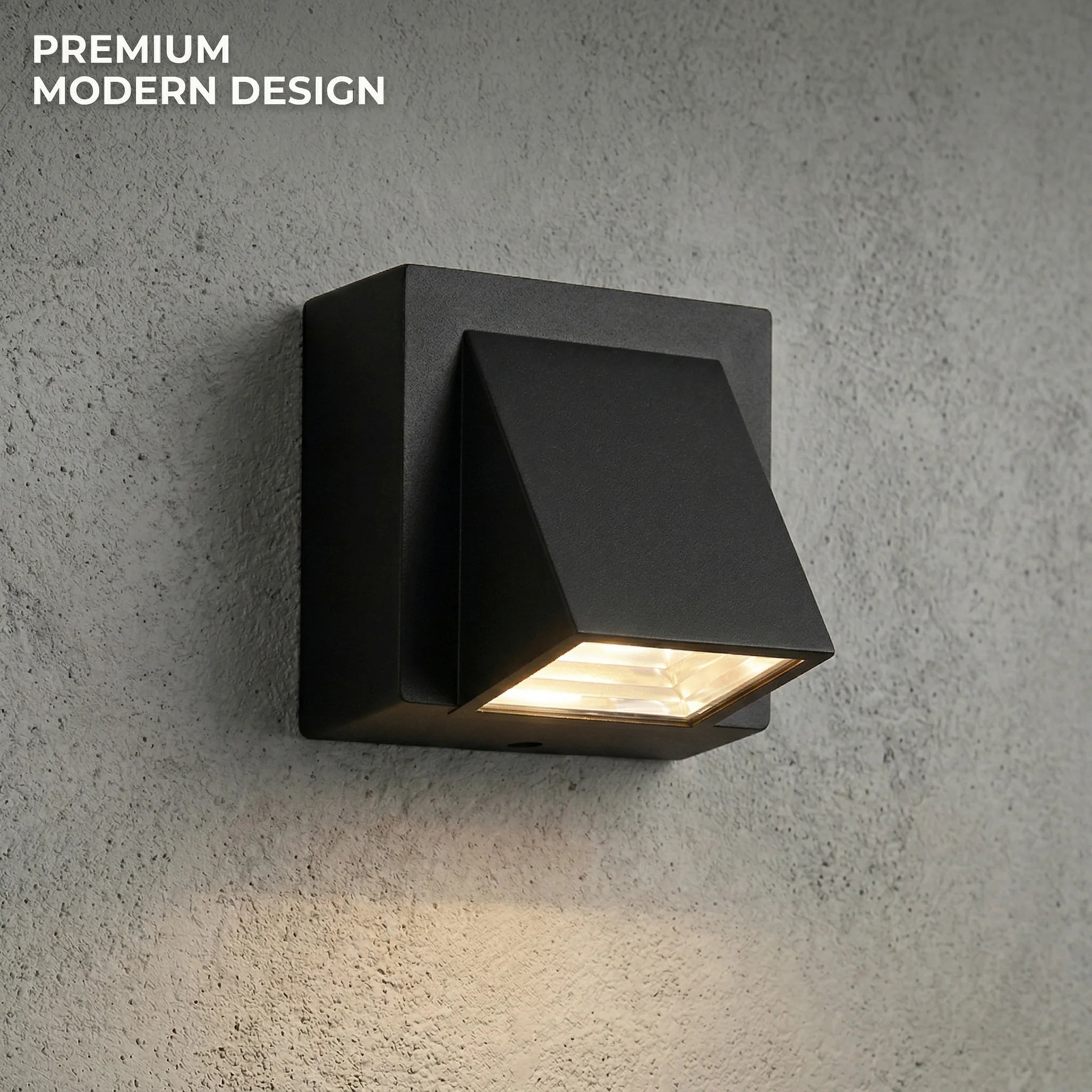 Outdoor LED Wall Light Waterproof IP65 Plastic Wall Sconce AC110V 220V Balcony Garden Porch Decorative Lighting Fixture for Home Zpaxo