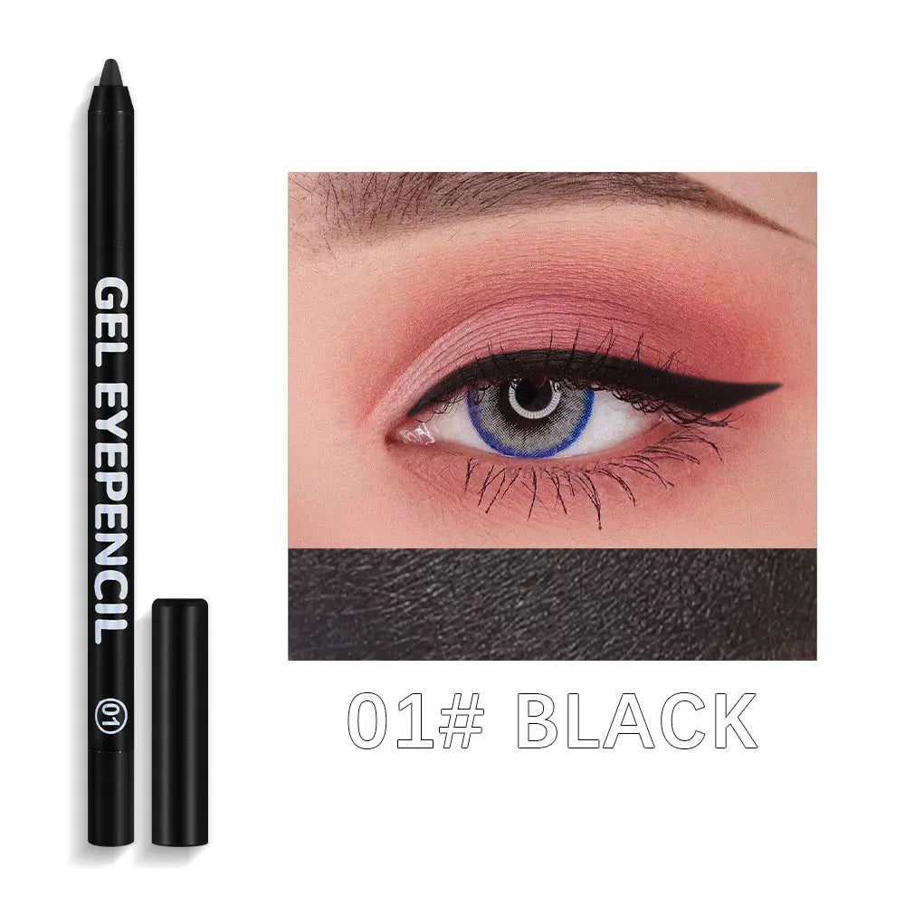 Eyeliner Pen Is Waterproof, Sweat-Proof, Smooth, Non-Smudging, Quick-Drying, Long-Lasting, Easy to Remove, Does Not Remove Makeup, Natural-Looking, Long-Lasting Eyeliner Pen Zpaxo 1Dr9001 Full Size