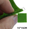 Thick Square Artificial Lawn Carpet Grass Mat DIY Railway Layout Zpaxo 15CM 5MM