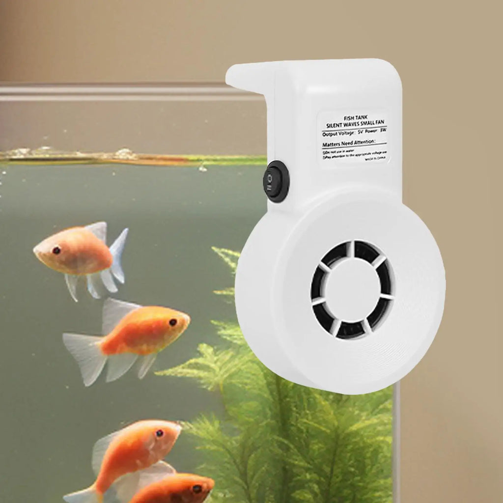 Water Chiller Aquarium Fish Tank Cooling System Adjustable 2 Speed