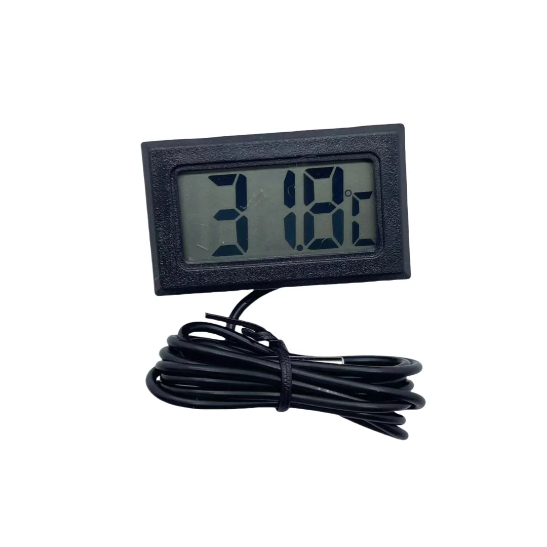 Digital Aquarium Thermometer Probe Suction Cup Fish Tank Water