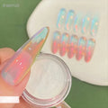 Nail Mirror Aurora Glitter Crystal Powder Bright Moonlight Pearl