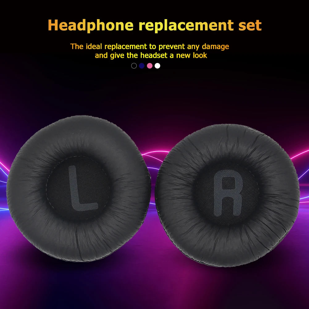 Earpads Easily Carrying Lightweight Earphone Parts for Tune 500BT 600BTNC Protein Leather Foam Ear Pad Replacement Zpaxo