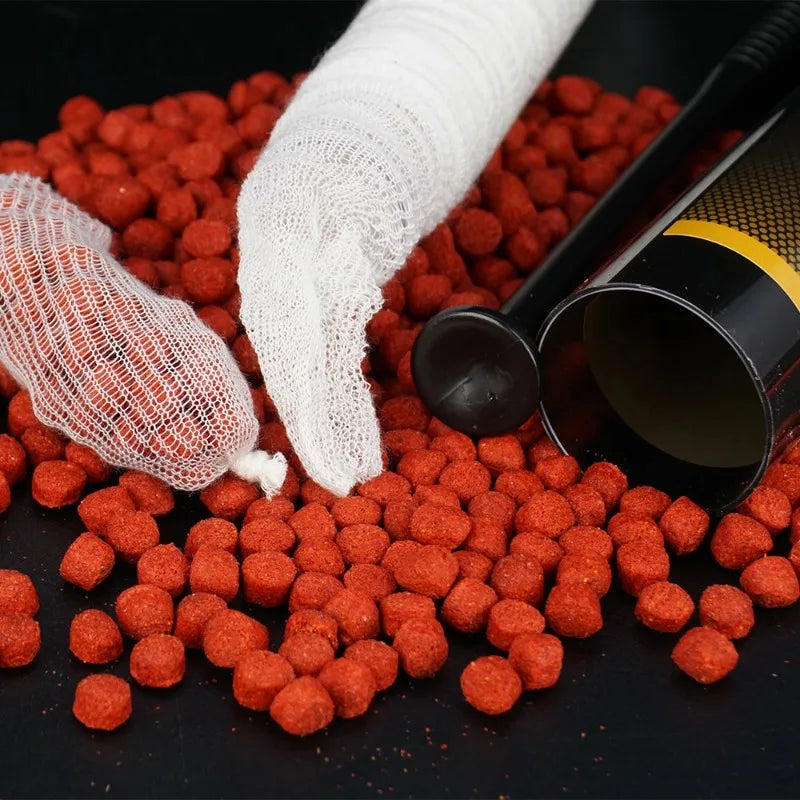 Hirisi Quick Dissolving PVA Mesh Tube for Carp Fishing Bait 25/37/44mm Size 1Pcs Carp Fishing Feeder Accessory Zpaxo