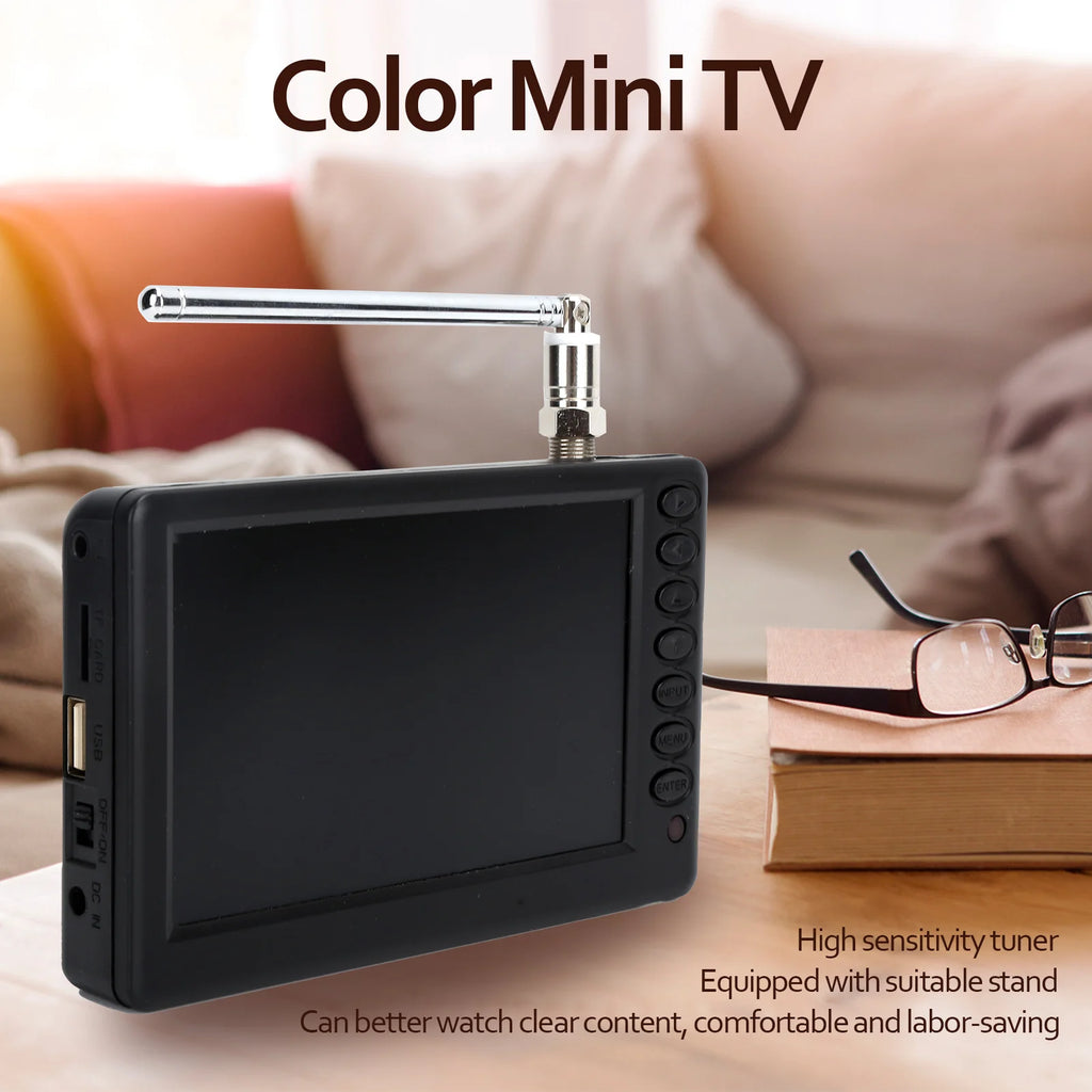 LEADSTAR Digital Television Portable TV Car Camping Kitchen 110 Mini