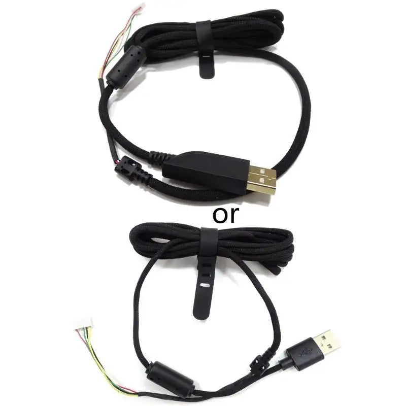 652F Durable Umbrella Rope Mouse Line Replacement for ZOWIE S1 FK-B ZA-B, FK1-B Zpaxo Black CN