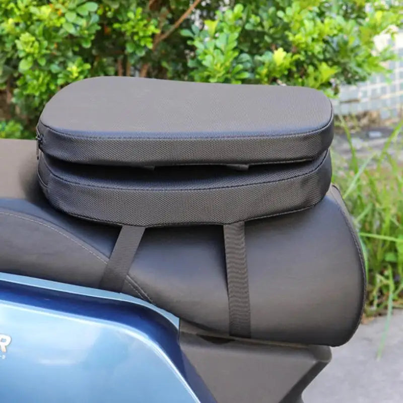 Waterproof Motorcycle Rear Seat Cushion – UV & Shock Absorbing