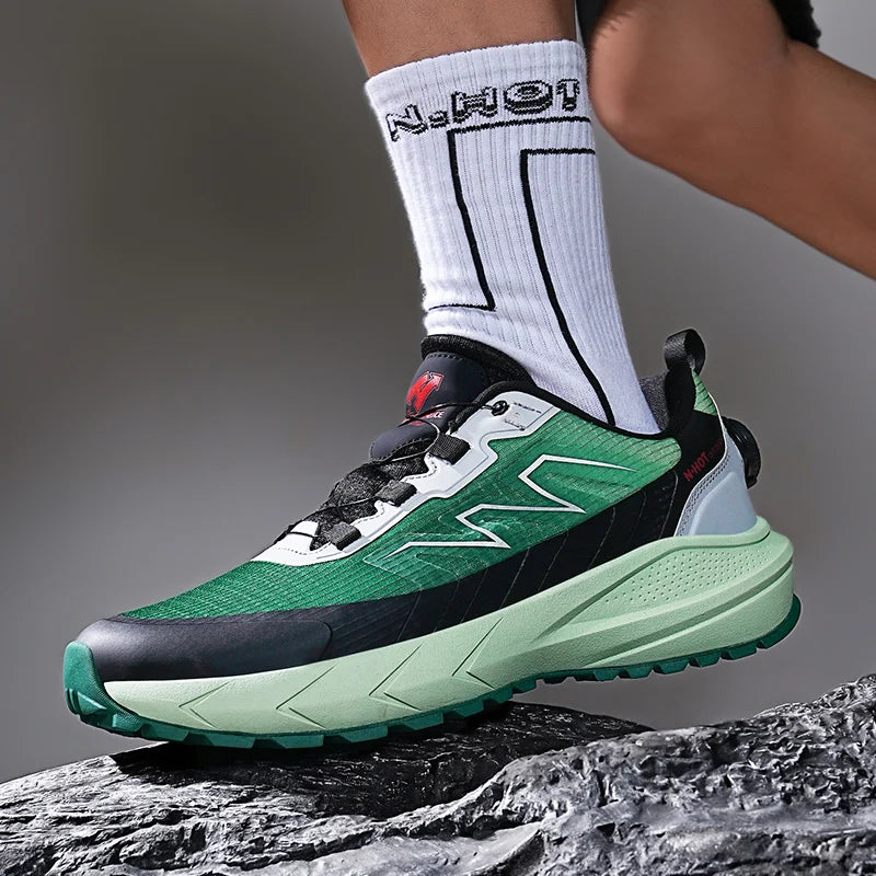 Men's Casual Sneakers Luxury Trainer Shoes Breathable Race Running