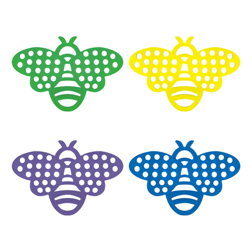 4-Pack Floating Bee Island Waterer – Anti-Drowning Bee Drinker Bee Waterer Station Zpaxo