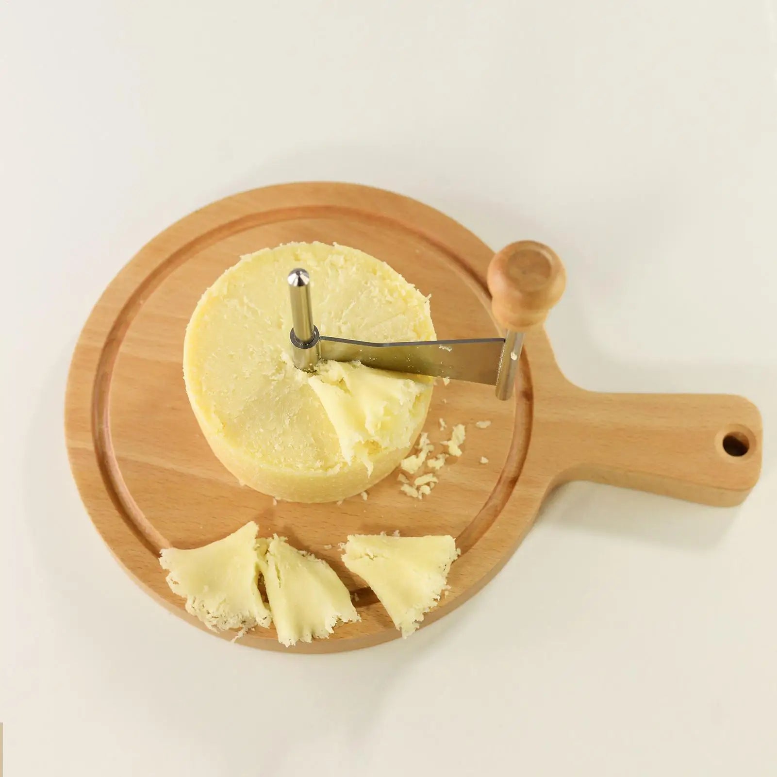 Cheese Flower Maker Stainless Steel with Handle Cheese Slicer Flower Maker Wheel for Chocolate Dessert Pastry Baking Home Zpaxo
