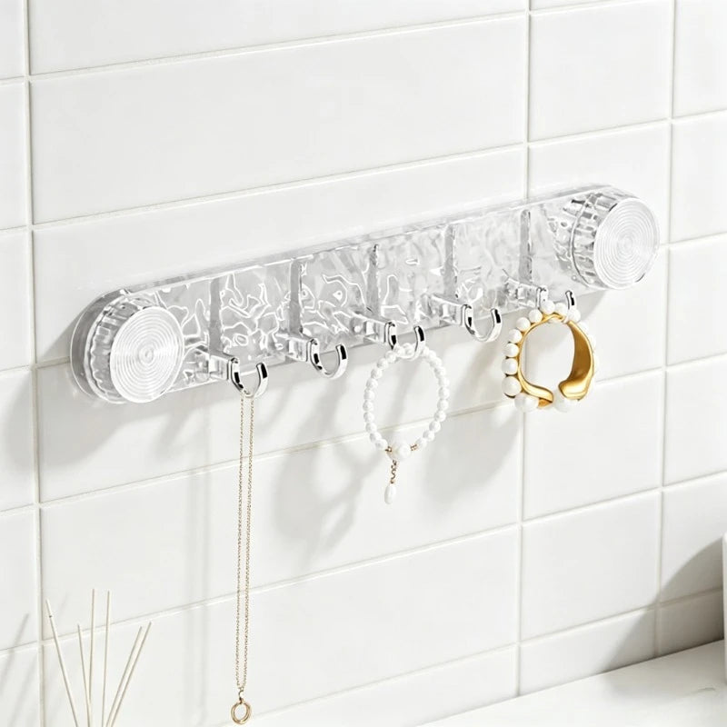 Water Ripple Clear Suction Hooks No Drilling Required Perfect