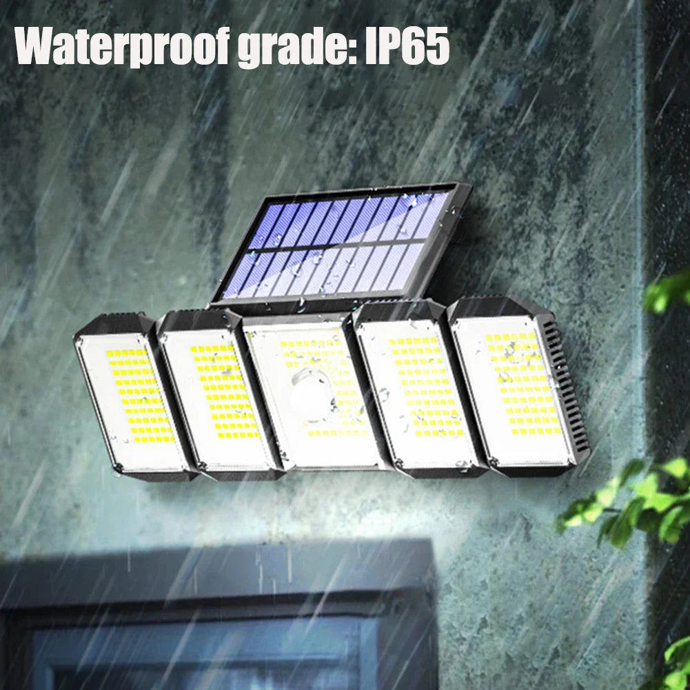 Solar Motion Sensor Lights Outdoor IP65 Waterproof Wall Lamp Zpaxo