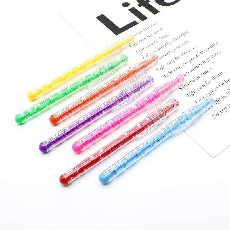 Ballpoint Pen Built-in Maze Game Stress Relief Creative Pens 2 Unique Zpaxo