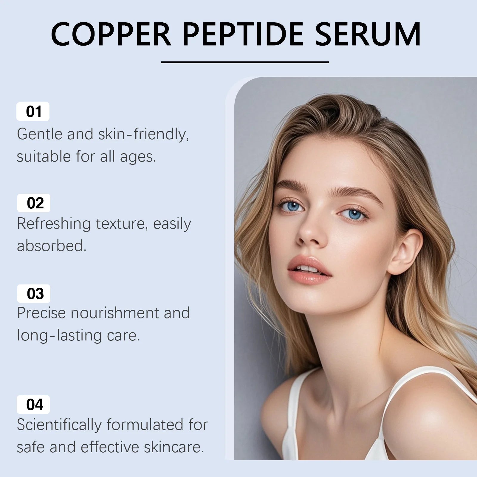 Hoygi Copper Peptide Anti-Aging Face Serum – Firm & Hydrate Anti-Aging Face Serum Zpaxo