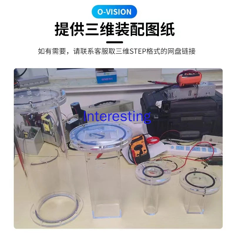Customized ROV Sealed Cabin for Student Competition Acrylic Waterproof Cabin Underwater Robot Cabin Shallow Water Use Zpaxo