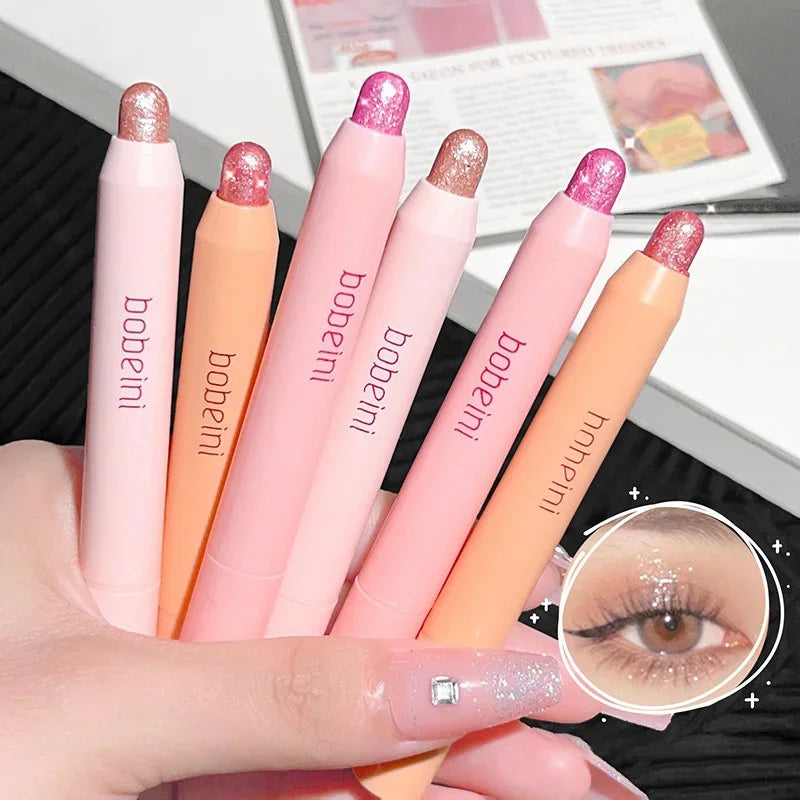 Pearlescent Eyeshadow Stick Pencil Glitter Waterproof Shimmer