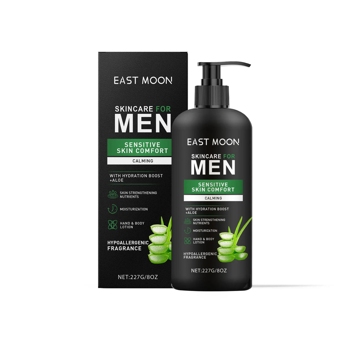 Men's Body Lotion Series Moisturize Dry Improve Sagging Oil Control Lasting Fragrance Brighten Skin Nourishing Creams Zpaxo 227g boxed 2
