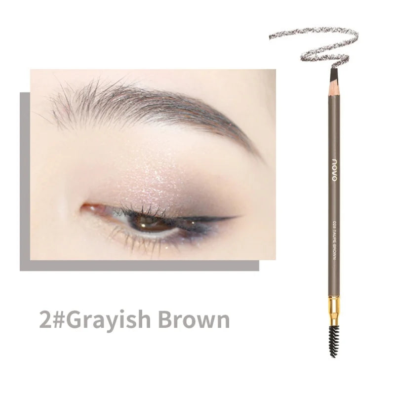 Permanent Eyebrow Pencil Professional Microblading Tattoo Waterproof Zpaxo 2 grayish brown
