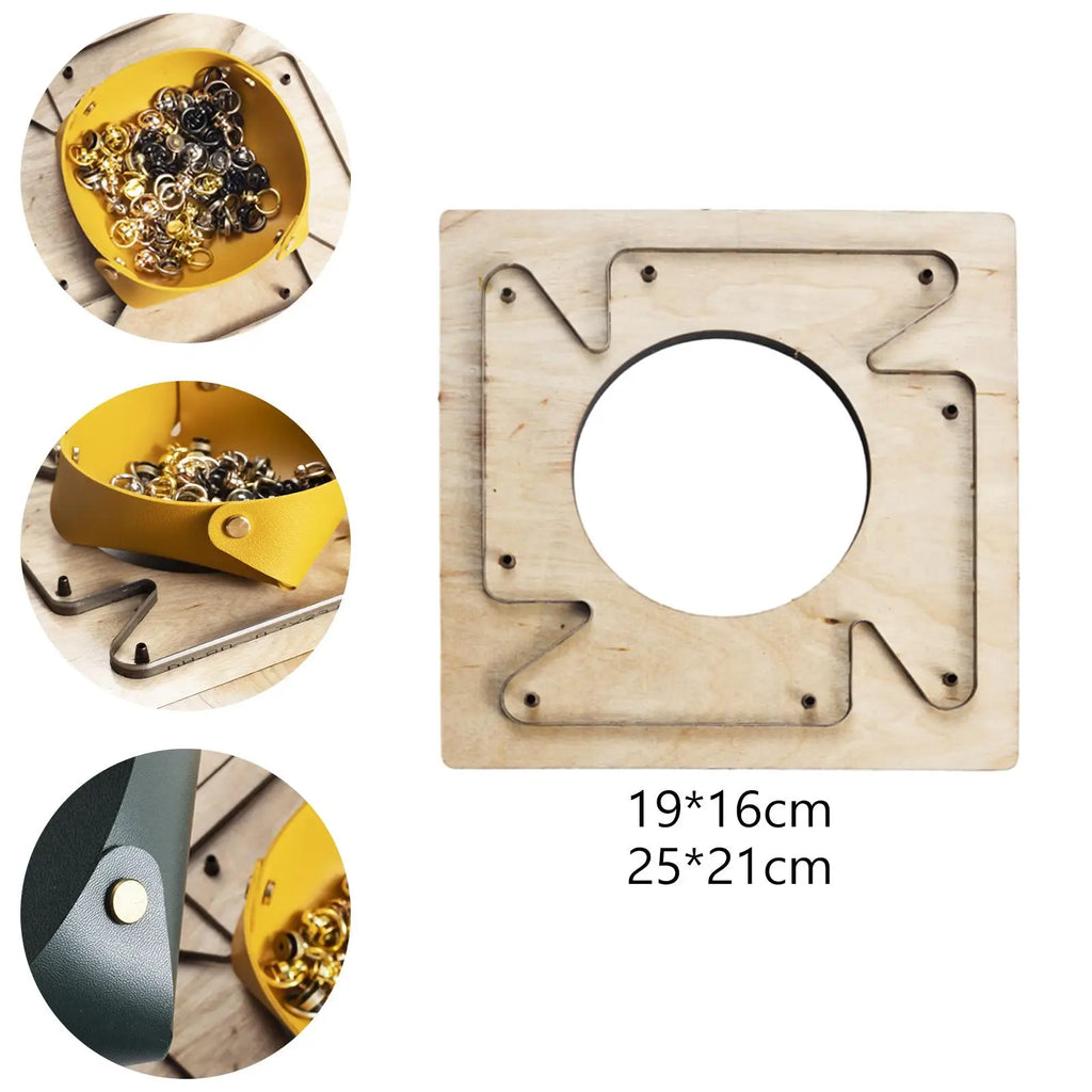 Leather Cut Mould Cutting Stencil Handmade Moldel Catchall Tailor Zpaxo