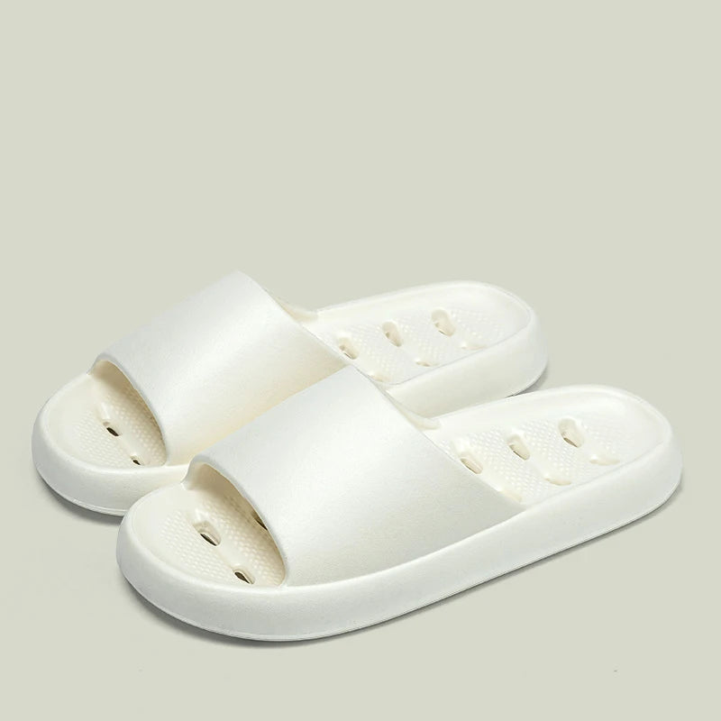 Summer Non Slip Shower Slippers Women Men Indoor Soft EVA Quick