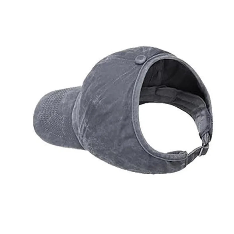 Breathable Ponytail Baseball Cap – Quick-Dry Outdoor Sun Hat
