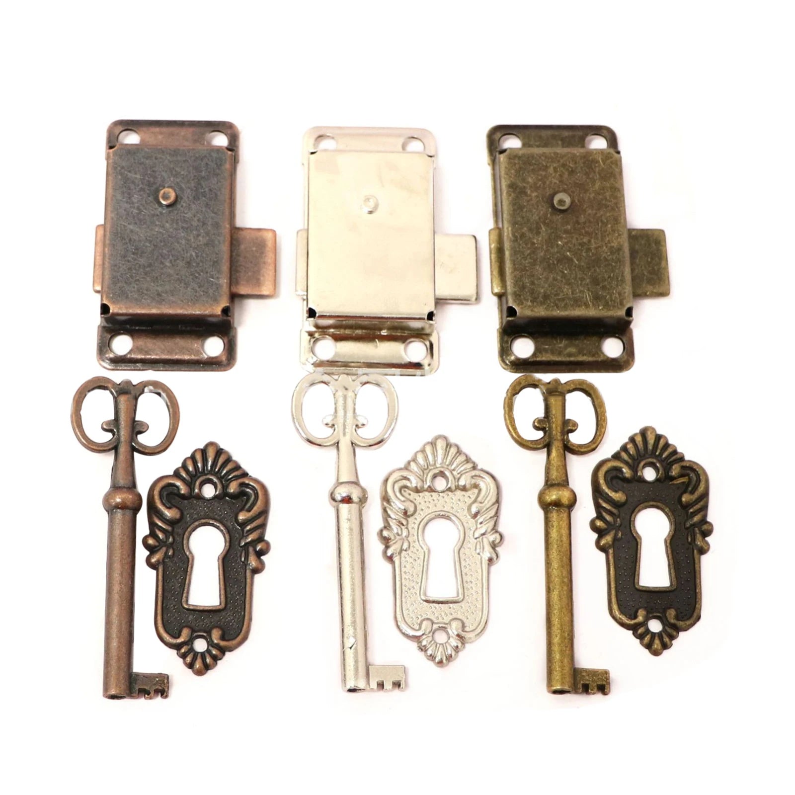 53 Vintage Lock Cabinet Door Key Drawer Wardrobe Furniture Replacement