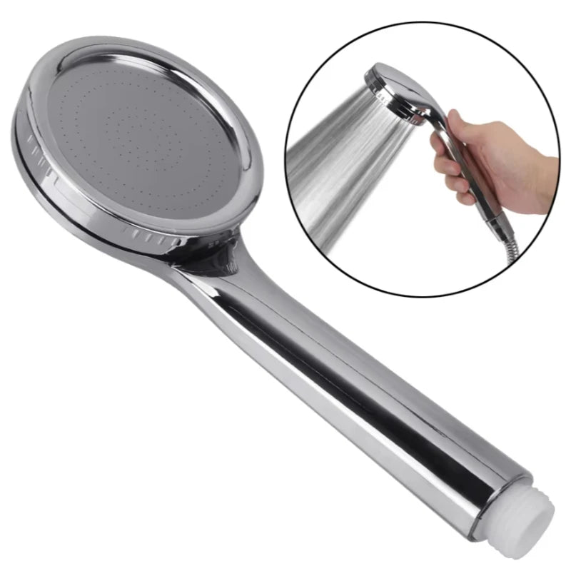 Large Flow Showerhead Silvery End High-quality High-pressure