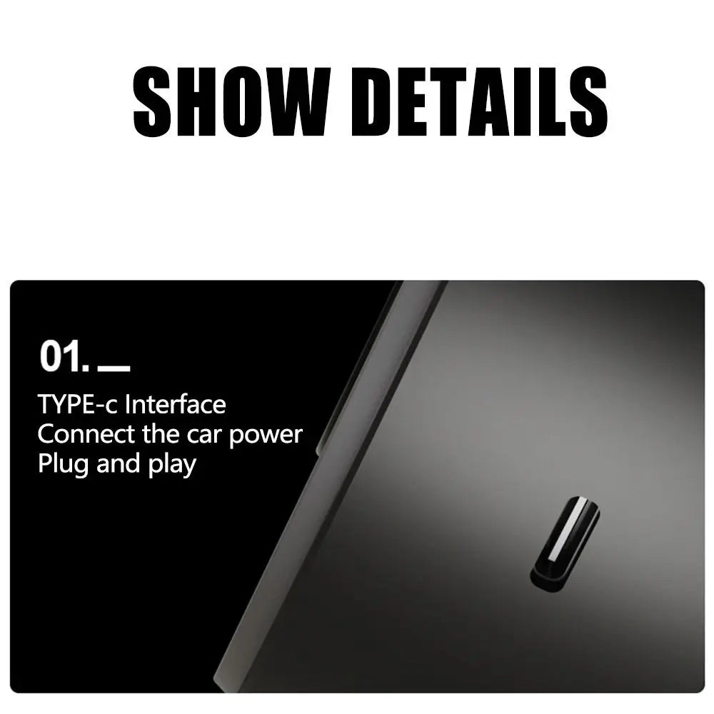1 Car Atmosphere Fan USB Stereoscopic Rotation Outlet LED Light 3 Zpaxo