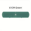 Silicone Faucet Water Catcher Mats Kitchen Sink Spill-proof Drying Zpaxo 61CM Green