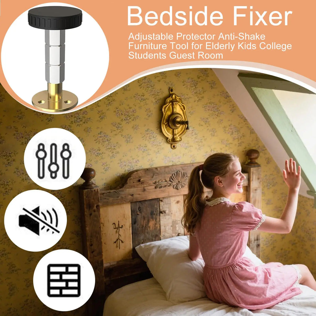 Adjustable Bed Frame Anti-shake Tool Self-adhesive Headboard