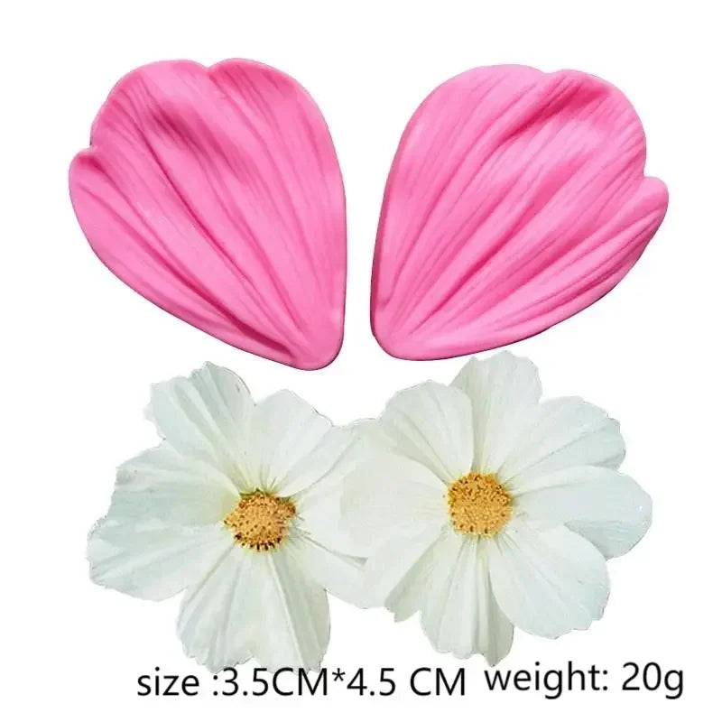 3D Rose Chocolate Mold Fondant Cake Decorating Tools Silicone Soap s Zpaxo B