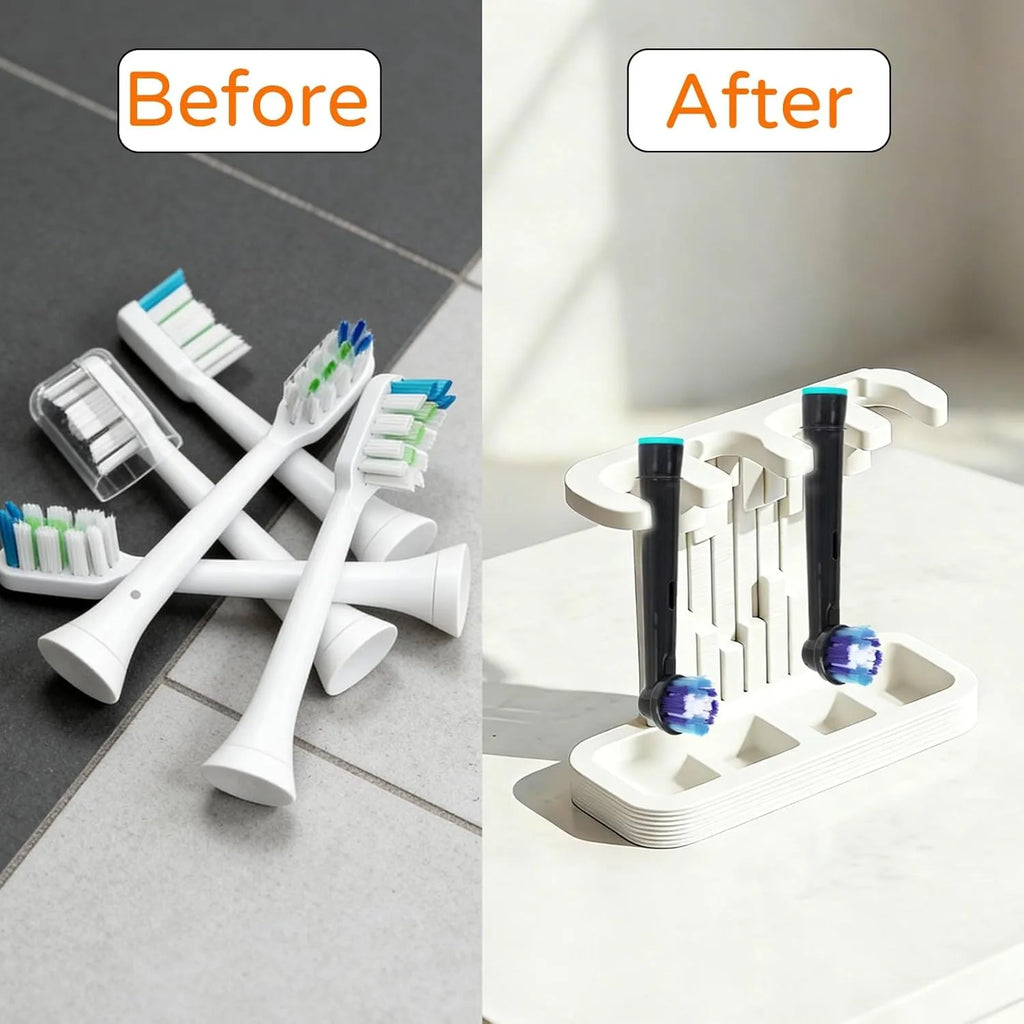 Electric Toothbrush Head Holder Oral B 3D Printed Tooth Brushing