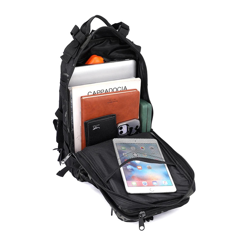 Tactical Outdoor Backpack – Camping, Hunting & Fishing Tactical Backpack Zpaxo
