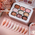 4 in 1 16 Grid Pat Painting Gel Nail Polish Gradient Effect Nail Art Salon Design Long-Lasting Creamy Texture Smooth Application Zpaxo 9 Palace Grid 01