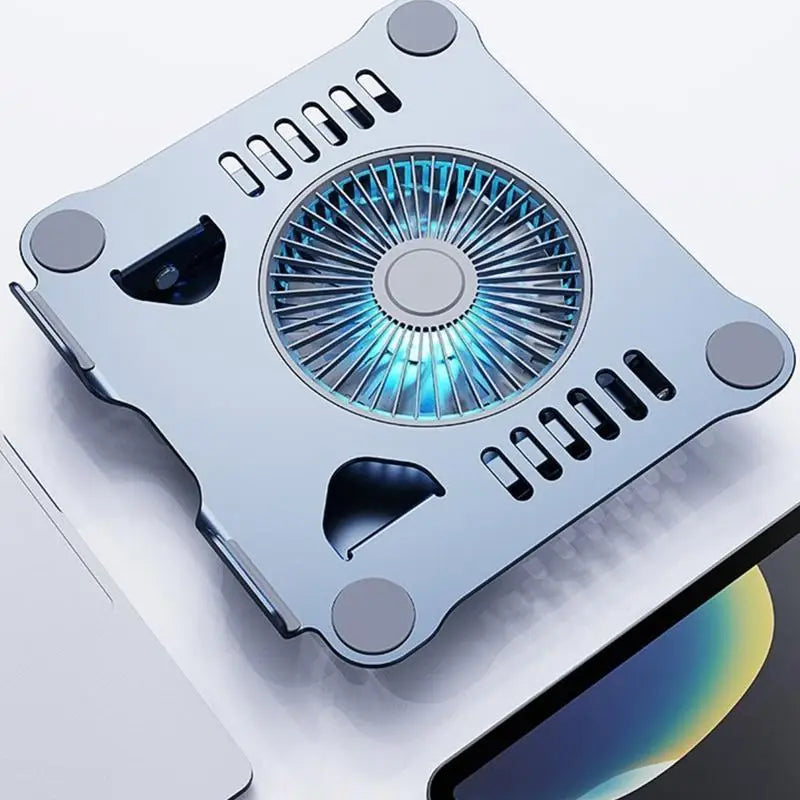 652F Gaming Laptop Cooling Holder Adjustable Notebook Stand Large Fan Zpaxo