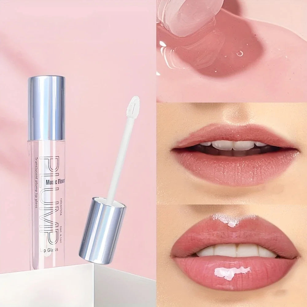 Charming, Smudge-Proof Lip Enhancer Lip Gloss: Shiny Liquid Lipstick & Nourishing Lip Stain Valentine's Day Gifts Zpaxo
