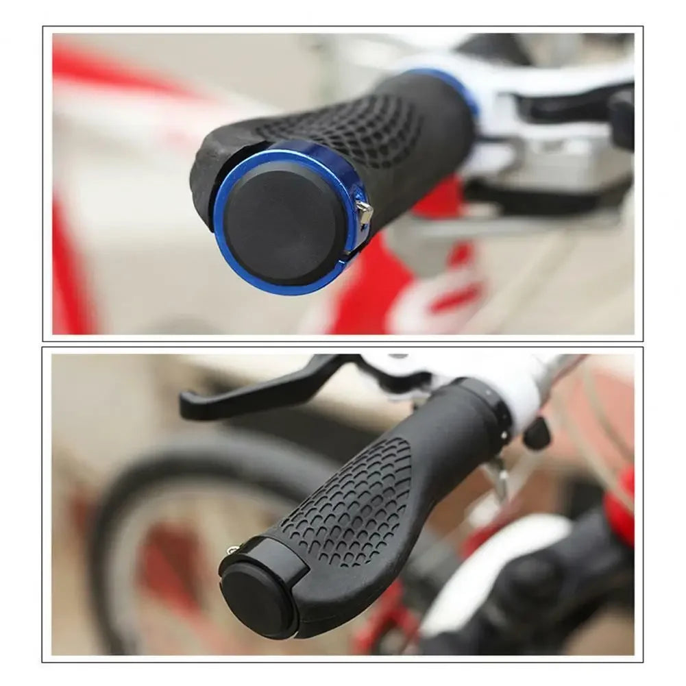 1 Pair DIY Bicycle Handles Ergonomic Handlebar Parts Non-slip Outdoor