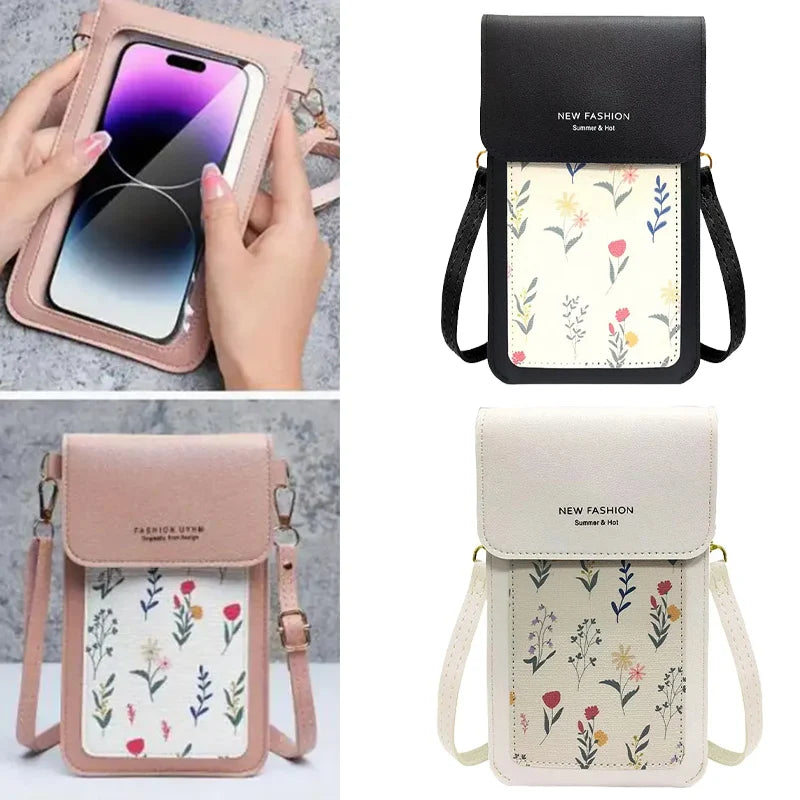 Cute Touch-screen Phone Crossbody Bag Women Fashion Mini Shoulder