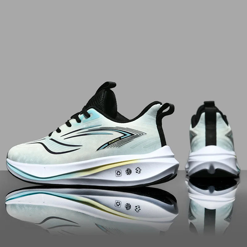 Men's Casual Sneakers Luxury Trainer Shoes Breathable Race Running