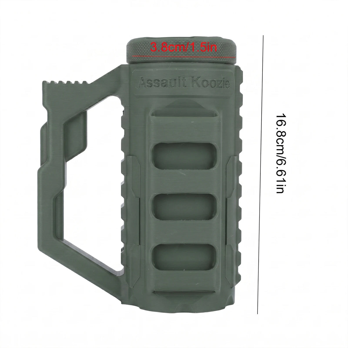 Reusable Portable Sleeve Soda Beer Water Bottle Dual Tactical Loading Zpaxo for 12oz Bottle B