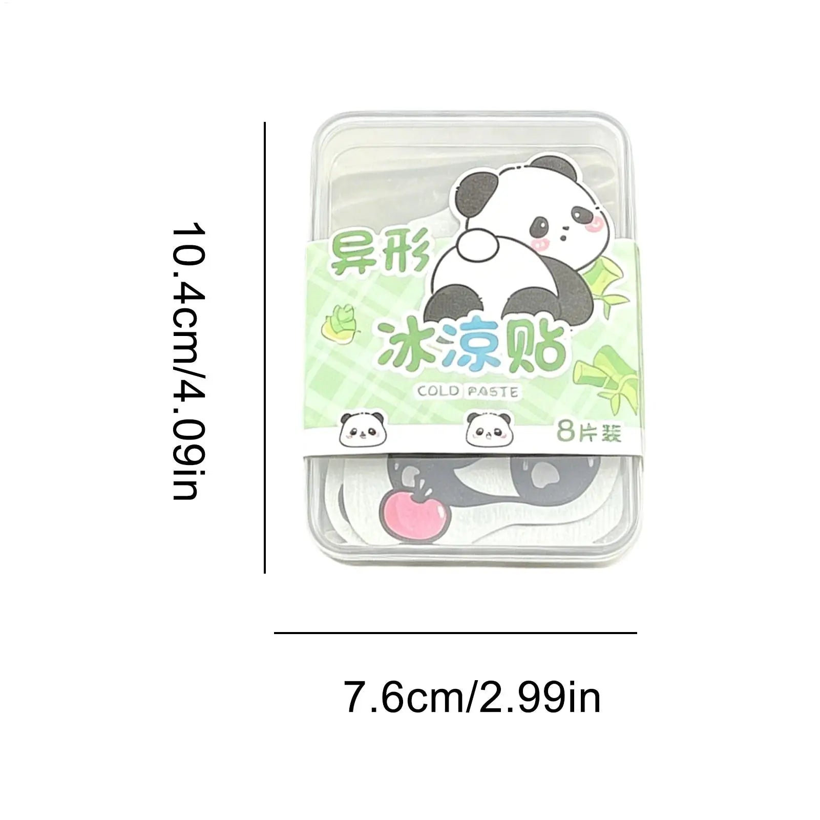 Cooling Patches 8 Sheets Instant Summer Long Lasting Heat Relief