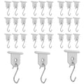 10Pcs Sturdy Awning Hooks for RV S Shaped Camping Awning Hooks Metal Party Light Hangers Hats Outdoor Camper Hanging Accessories Zpaxo 30pcs
